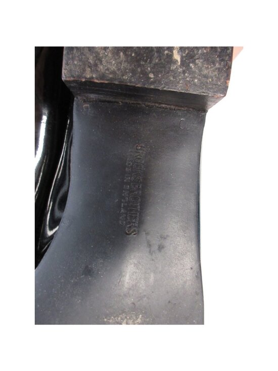 VTG Brooks Brothers Shoes 10 B Bow Tuxedo Pump Loafer DuPont Corfam * main image 12